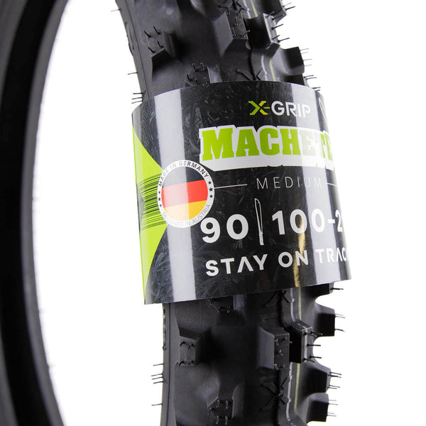 X-GRIP Machete 越野轮胎（前胎） 90/100-21 KTM / Husqvarna / Gas Gas / Yamaha / Kawasaki / Suzuki / Sherco / Beta