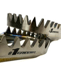 Onegripper 钛合金脚踏 Mud Free Kawasaki KX450F 2006-2026