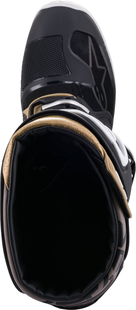 Alpinestars 骑行靴 Tech 7 Enduro Drystar Motocross Boots Black/Gold