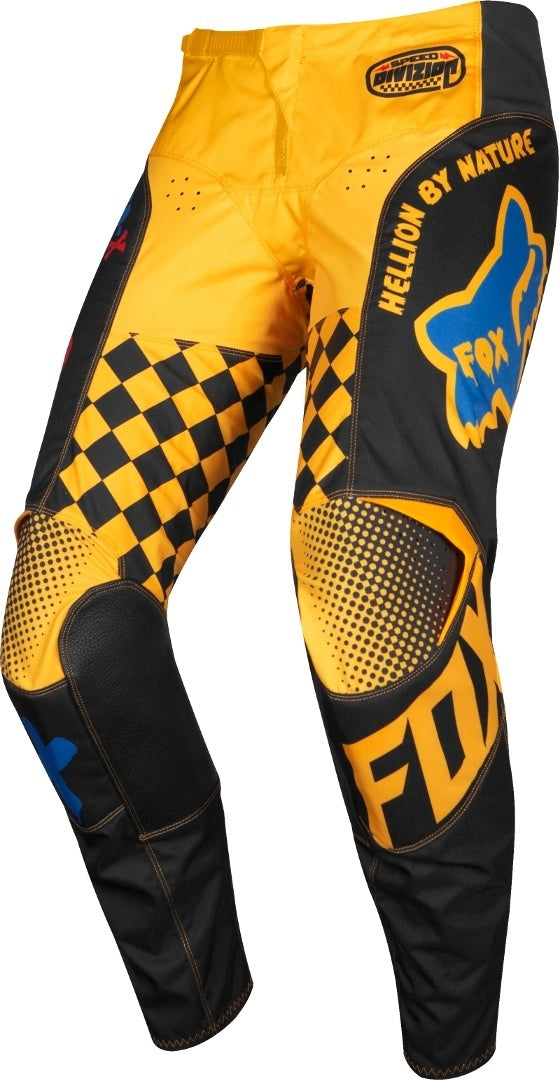 Fox 骑行裤 180 Czar Motocross Pants Black/Yellow