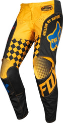 Fox 骑行裤 180 Czar Motocross Pants Black/Yellow