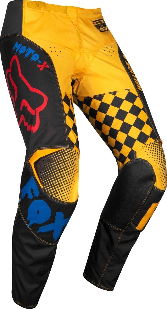 Fox 骑行裤 180 Czar Motocross Pants Black/Yellow