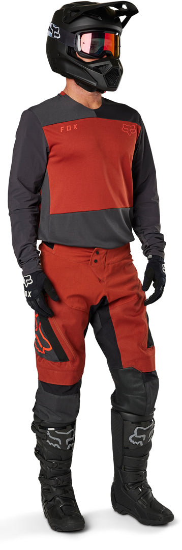 Fox 骑行裤 Defend Motocross Pants Black/Red