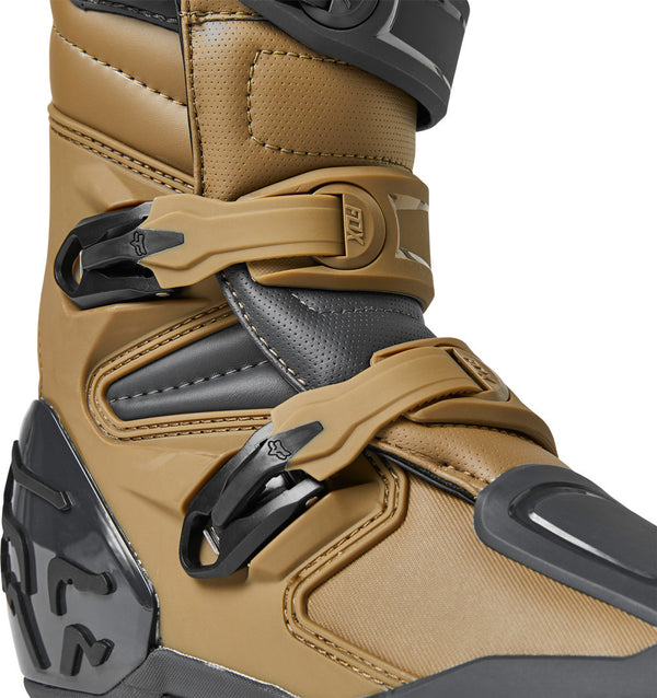 Fox 骑行靴 Comp X Motocross Boots Black/Brown