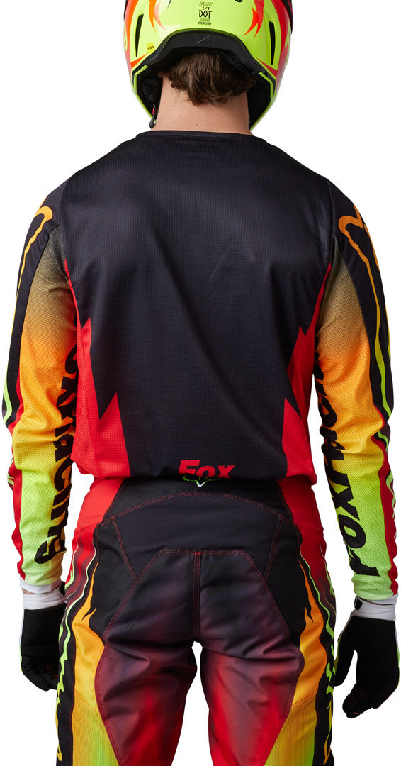 Fox 骑行衣 180 Statk Motocross Jersey Red