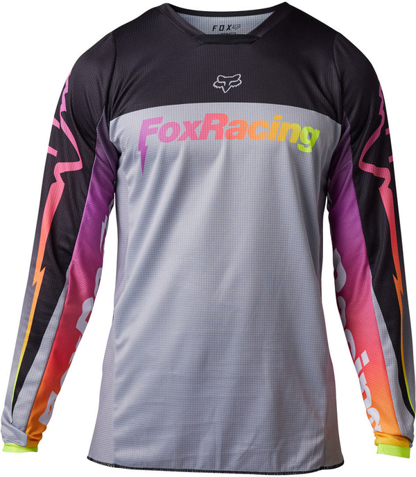 Fox 骑行衣 180 Statk Motocross Jersey Grey