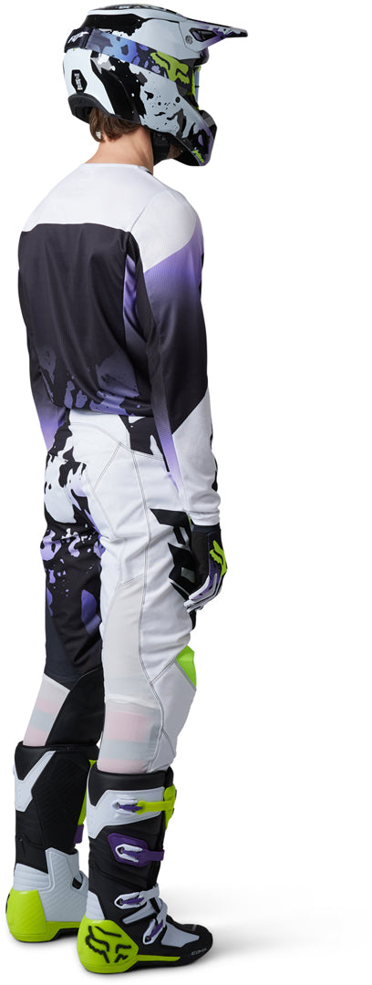 Fox 骑行衣 180 Morphic Motocross Jersey Black/White