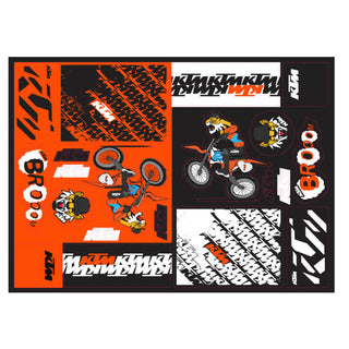KTM/HUS/GAS Team Graphic Sticker Sheet - 3PW210024500