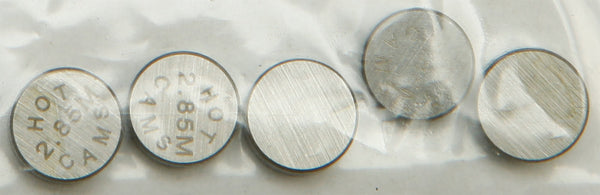 HOT CAMS 发动机 VALVE SHIMS 7.48X2.85MM 5/PK