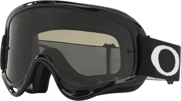 Oakley XS O-Frame Jet Black Youth Motocross Goggles Black/Beige