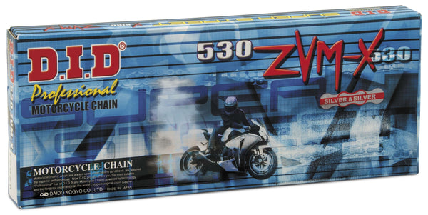 D.I.D 链条 SUPER STREET 530ZVMX-120L X-RING CHAIN NATURAL