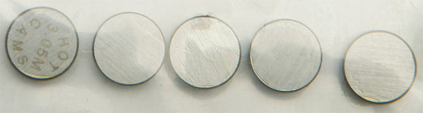 HOT CAMS 发动机 VALVE SHIMS 9.48X3.05MM 5/PK