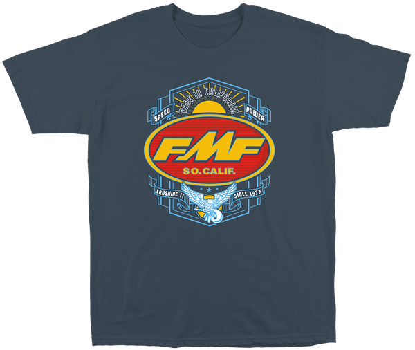 FMF APPAREL T恤 Blacksmith Tee Steel Blue