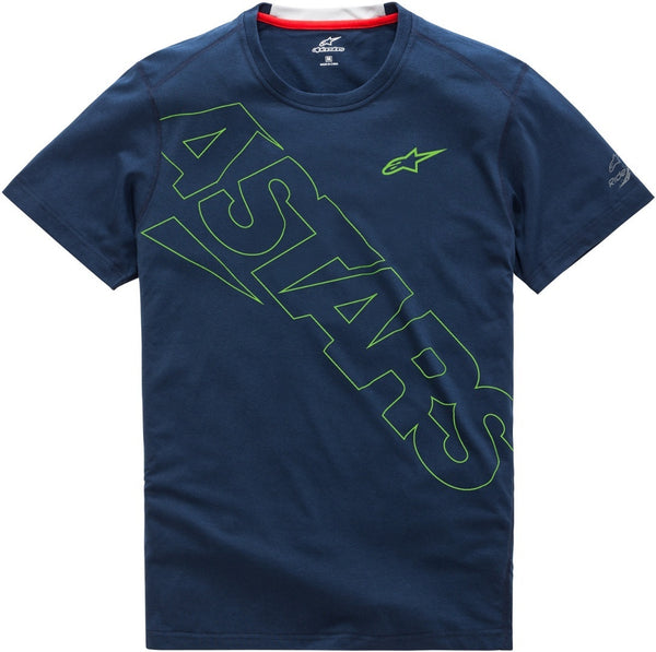 ALPINESTARS T恤 Pampalona Ride Dry T-Shirt Dark Blue