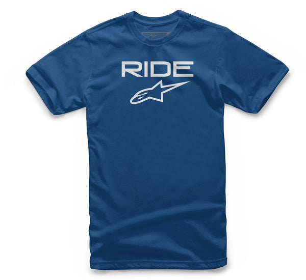 ALPINESTARS T恤 Ride 2.0 Tee T-Shirt Blue/White