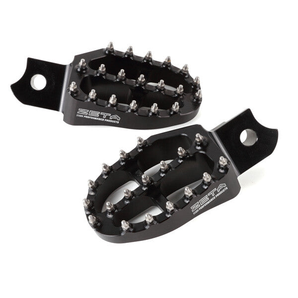 ZETA 脚踏/换挡杆/脚刹 ALUMINUM FOOTPEGS BLACK