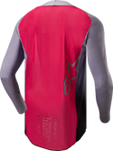 Alpinestars 骑行衣 Supertech Dade Jersey Men's Iron/Red Berry