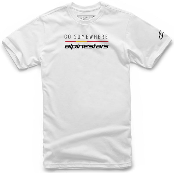 ALPINESTARS T恤 Go Somewhere T-Shirt White
