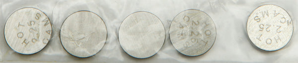 HOT CAMS 发动机 VALVE SHIMS 10.00X2.25MM 5/PK