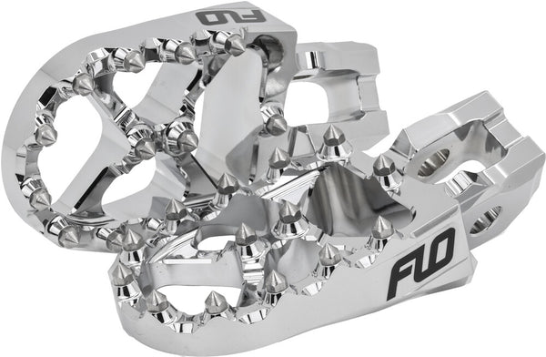 FLO MOTORSPORTS 脚踏/换挡杆/脚刹 FLO FOOTPEG CHROME YAM