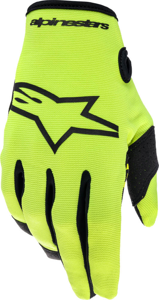 Alpinestars 手套 Radar Gloves Fluorescent Yellow/Black