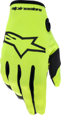 Alpinestars 手套 Radar Gloves Fluorescent Yellow/Black
