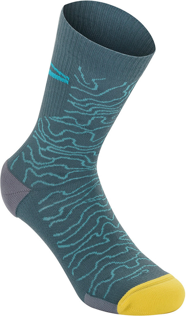 ALPINESTARS 骑行袜 Drop 15 Socks Turquoise