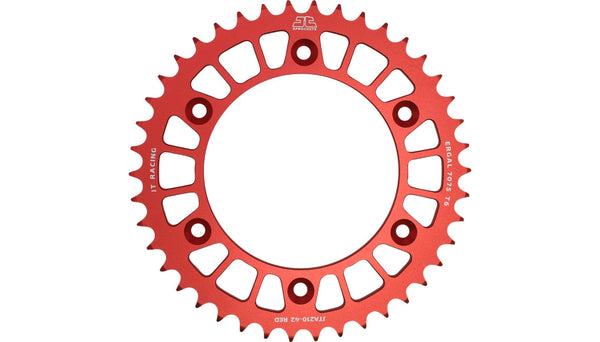 JT 链轮 REAR RACELITE SPROCKET ALUM 53T-520 红 BETA/HON