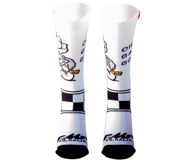 FMF APPAREL 骑行袜 Mr Pre Mix Socks White