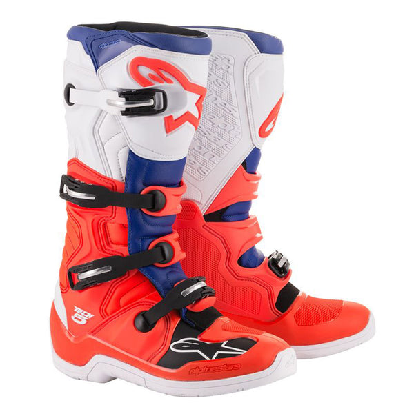 ALPINESTARS 骑行靴 Tech 5 Motocross Boots Red/Blue