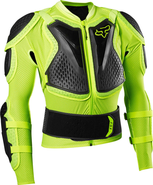 Fox 骑行夹克 Titan Sport Protector Jacket Fluo Yellow
