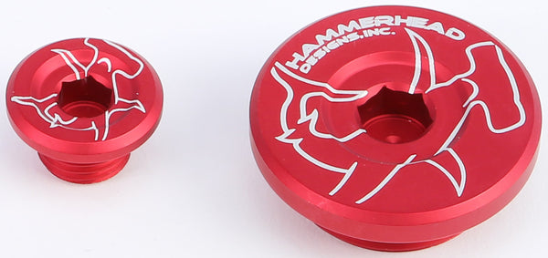 HAMMERHEAD 发动机 ENGINE PLUGS 红 RMZ250 '07-13 RMZ450 '05-13