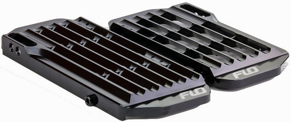 FLO MOTORSPORTS HIGH FLOW 水箱保护 散热器支架 黑