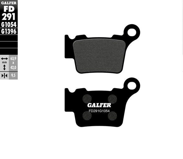 GALFER 刹车片 SEMI METALLIC FD291G1054