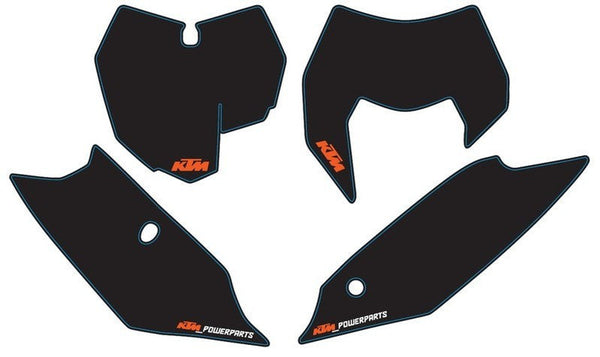 KTM Race Number Backgrounds (Black/Yellow) MX/Enduro 2013-2016