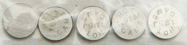 HOT CAMS 发动机 VALVE SHIMS 9.48X1.95MM 5/PK