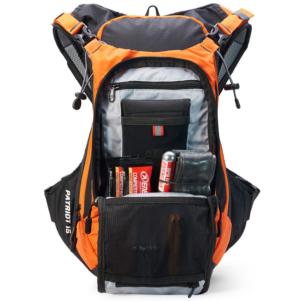 Uswe 背包 Patriot 15 w/ CE SAS-Tech Back Protector Orange/Black Patriot 15 橙/黑