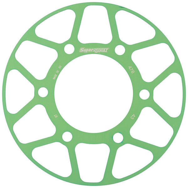 SUPERSPROX 链轮 REAR EDGE SPRKT COLOR DISK ALU 43T-520 GRN KAW/POL