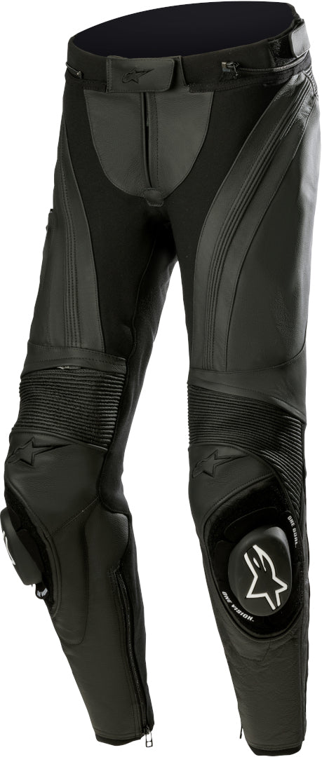 ALPINESTARS 骑行裤 Stella Missile V3 Ladies Motorcycle Leather Pants Black