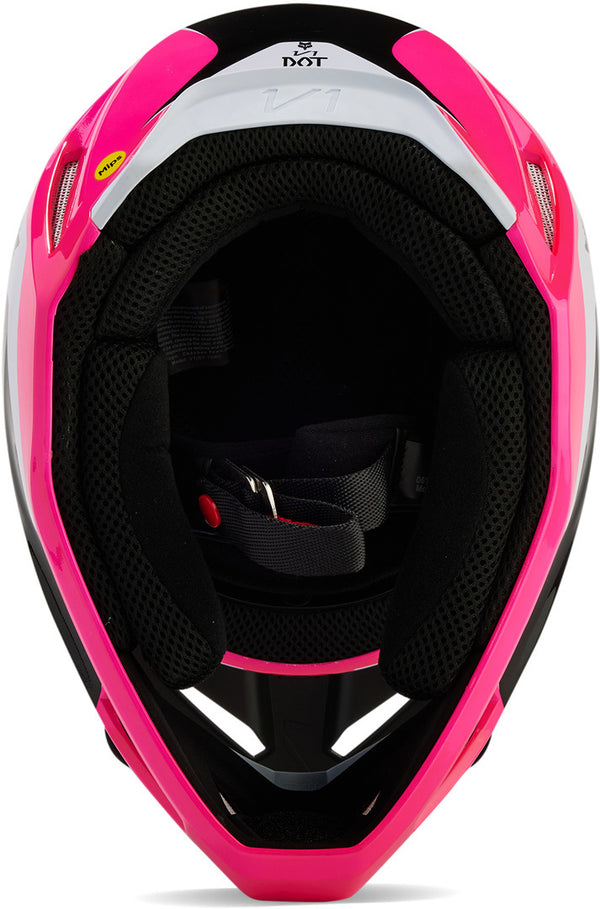 Fox V1 头盔 V1 Nitro Mips Motocross Helmet Black/White/Pink
