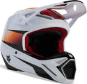 Fox V1 头盔 V1 Flora Mips Motocross Helmet White/Black/Orange