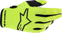 Alpinestars 手套 Radar Gloves Fluorescent Yellow/Black