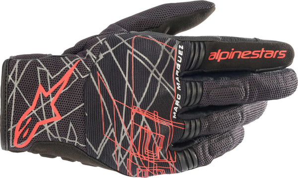 ALPINESTARS 手套 MM93 Losail V2 Motorcycle Gloves Black/Red