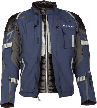 Klim Kodiak Motorcycle Textile Jacket Blue/Grey