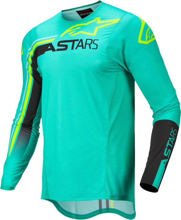 Alpinestars Supertech Blaze Motocross Jersey MX Green/Black