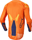 ALPINESTARS 骑行衣 Techstar Factory Motocross Jersey Orange/Blue