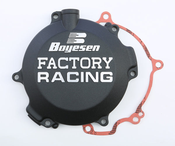 BOYESEN FACTORY RACING 离合器边盖 黑