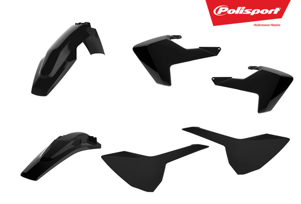 Polisport 车身塑料套件 黑