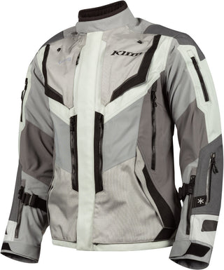 Klim Badlands Pro Motorcycle Textile Jacket Light Grey/Black