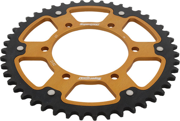 Supersprox 后链轮 Rear Stealth Sprocket ALU/STL 45T-530 GLD TRI